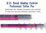 CE Permanent Makeup Tools Cosmetic Tattoo Manual Pen Round Blade Handpiece