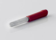 Cosmetic Make Up Microblading Needles 21 Round Red Shading Blade