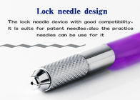 Microblading Needle Handpiece Lock - pin Permanent Makeup Tools Purple Crystal