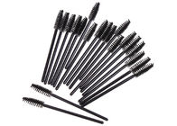 Artificial Fibers Cosmetic Beauty Tools Black Brush For Eyelashes / Eyebrows