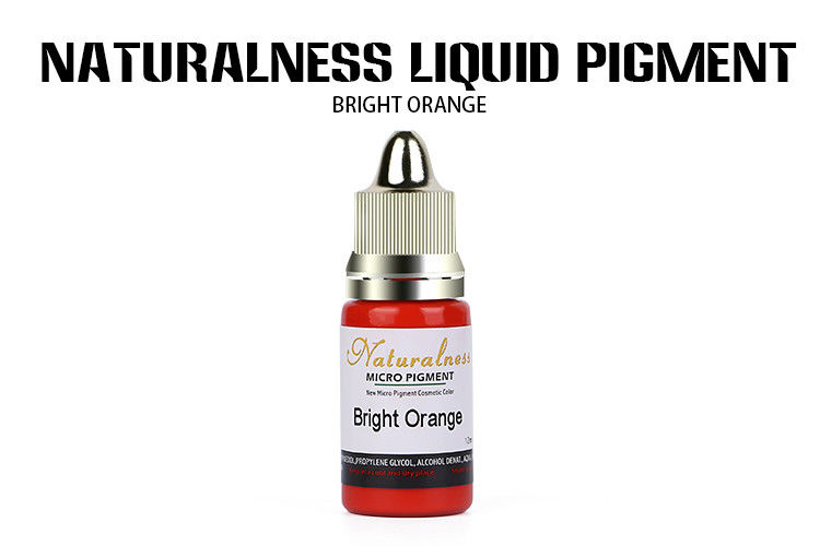 Naturalness Water Based Pigment Ink Bright Orange Lip Colors Makeup Pigment